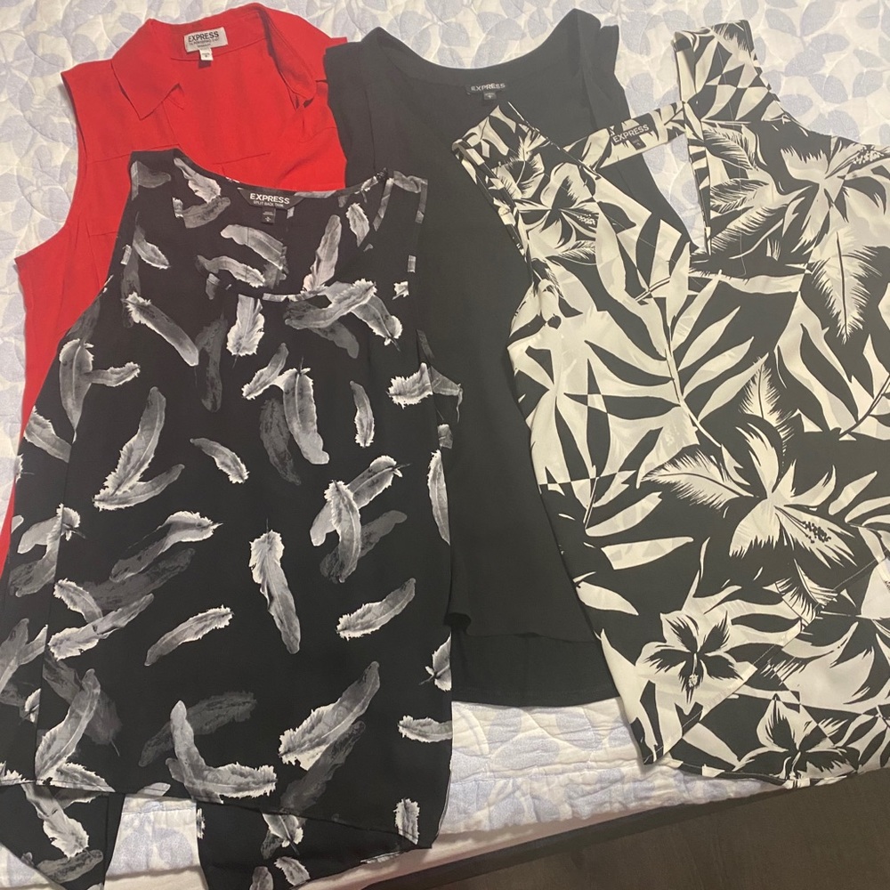 Bundle of 5 Express tops!